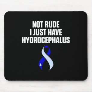 Mousepad Hidrocephalus Survivor Rude Sensibilizar Guerreiro