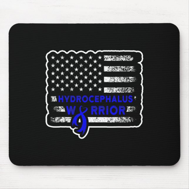 Mousepad Hidrocephalus Survivus Hardwork US Senwarness Warr (Frente)