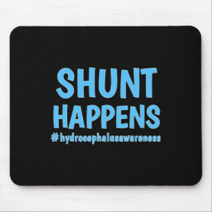Mousepad Hidrocephalus Walk Hydro Warrior No more B.S. Shun