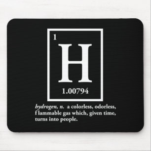Mousepad hidrogênio - um gás que transforme em pessoas