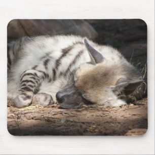 Mousepad hiena listrada do sono