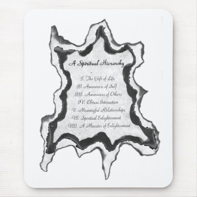 Mousepad Hierarquia espiritual (Frente)