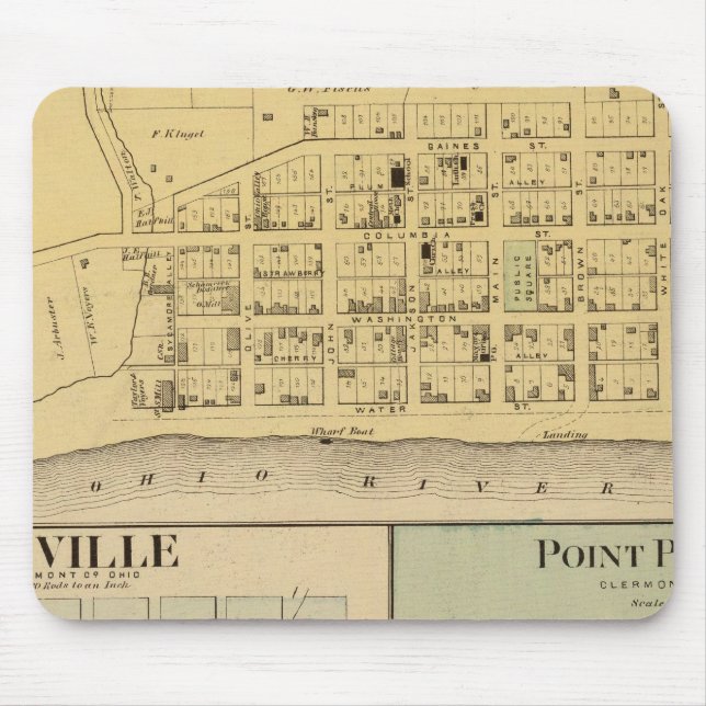 Mousepad Higginsport, Ohio (Frente)