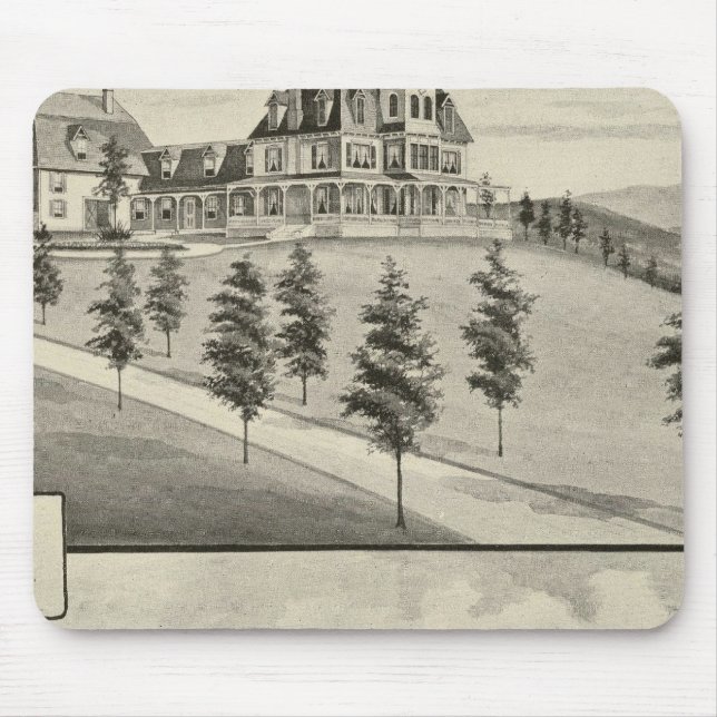 Mousepad Highland View, Claremont, NH (Frente)