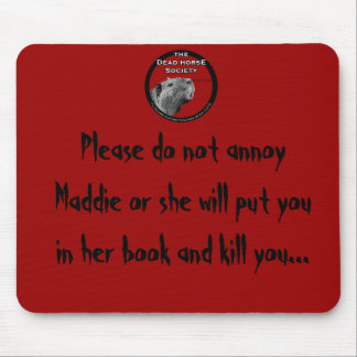 Mousepad highres_6541465, por favor não irritam Maddie ou…