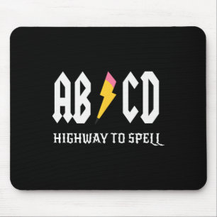 Mousepad Highway To Spell Pencil Teacher Amp; Estudante Bra