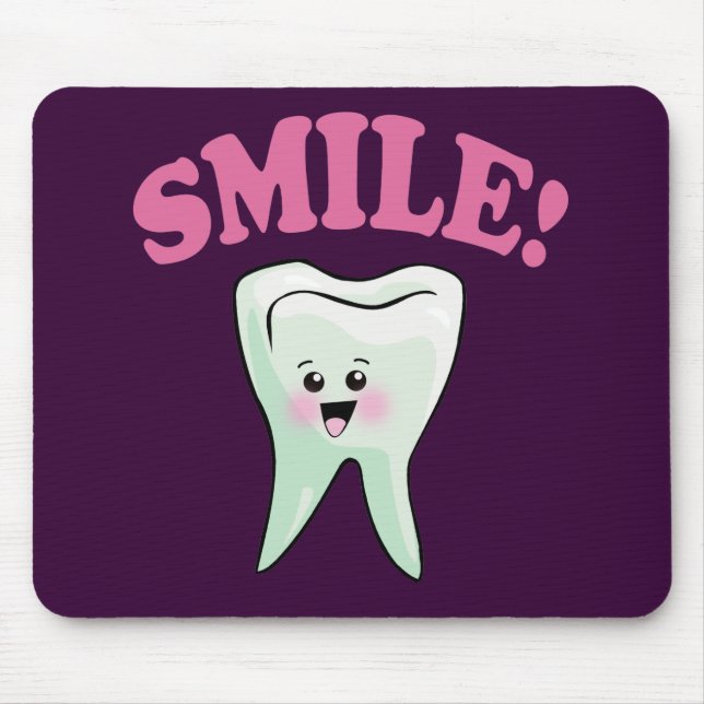 Mousepad Higienista dental bonito (Frente)