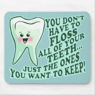 Mousepad Higienista dental do dentista