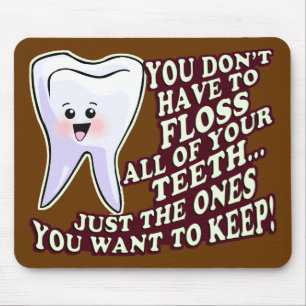 Mousepad Higienista dental do dentista