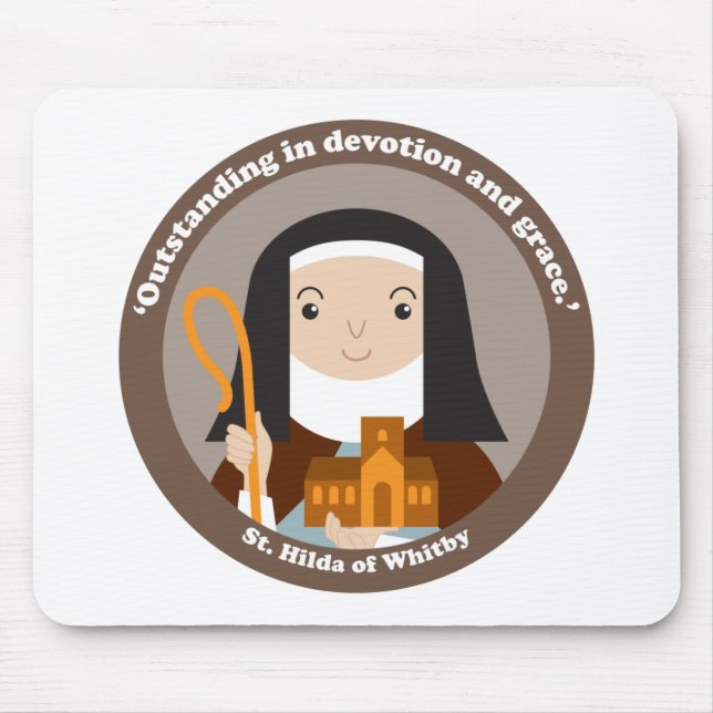 Mousepad Hilda de Whitby (Frente)