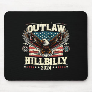Mousepad Hillbilly 2024 Dia das Eleições Norte-Americanas