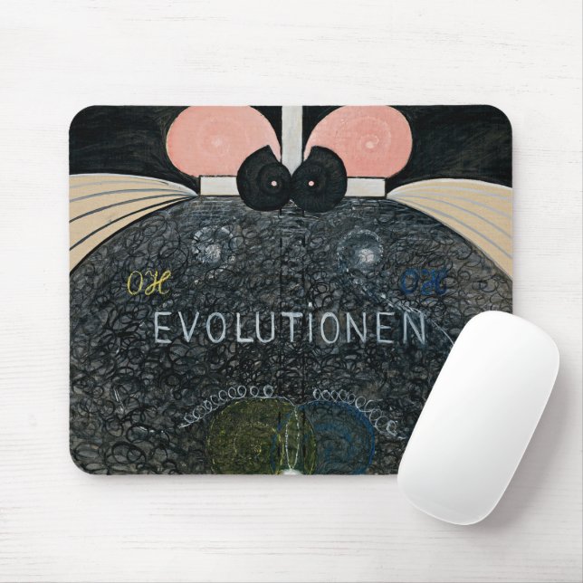 Mousepad Hilma af Klint - A Evolução, 7 (Com mouse)