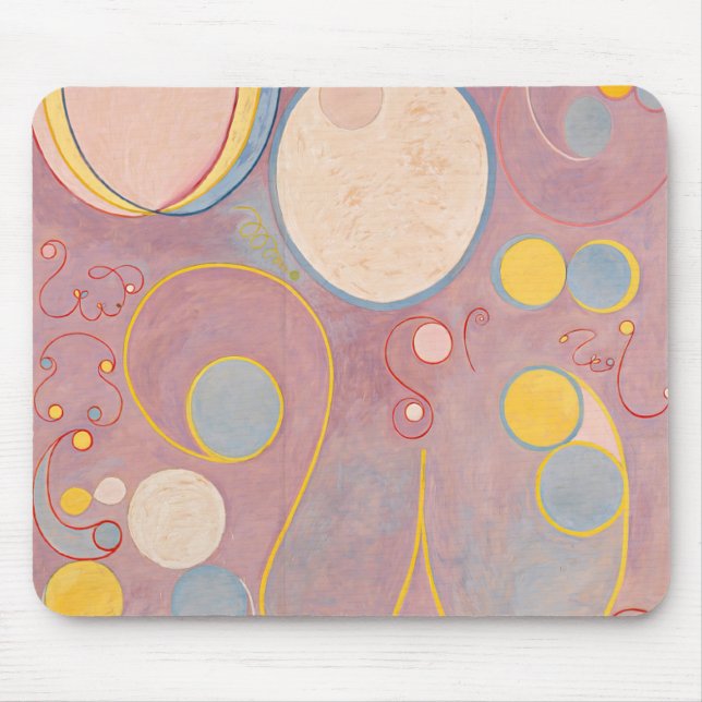 Mousepad Hilma af Klint O Dez Maior No.7 (Frente)