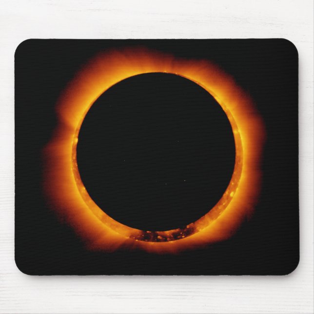 Mousepad Hinode observa um eclipse solar anual (Frente)