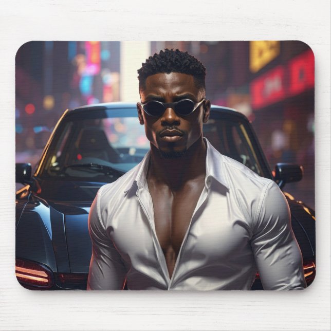 Mousepad Hip Hop - American Rap Star -  (Frente)