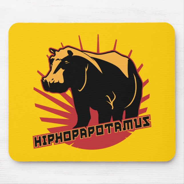 Mousepad hiphopapotamus rhymenocerous (Frente)