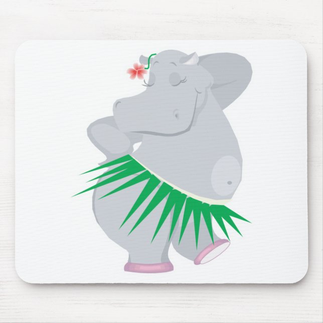 Mousepad hipopótamo dançarino (Frente)