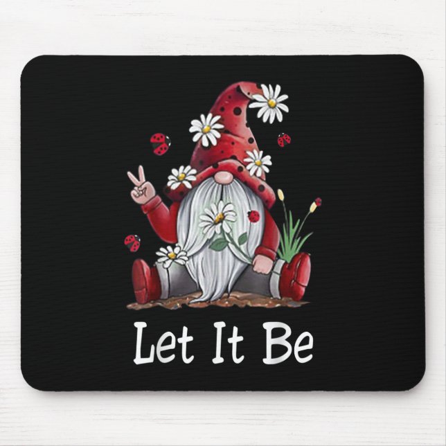 Mousepad Hippie Que Seja Gnomo (Frente)