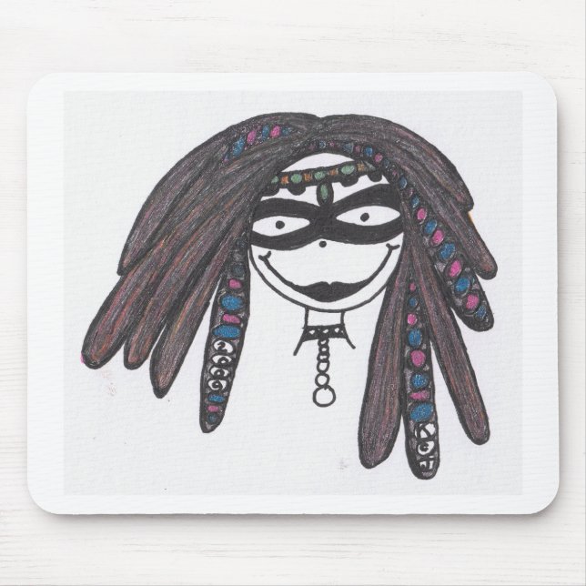 Mousepad HippiPunkChick (Frente)
