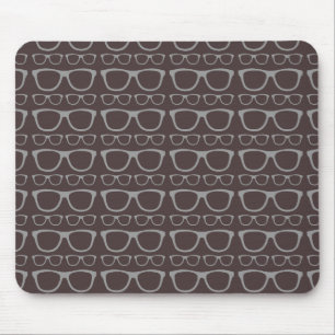 Mousepad Hipster de Eyeglass Retroativo
