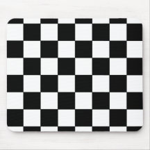 Hipster retro do tabuleiro de damas preto e branco