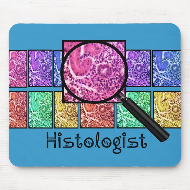 Mousepad Histologista Oferece Design de Células Magnificada (Frente)