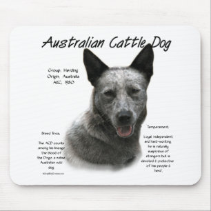 Mousepad História Azul Australiana do Cão; ACD Azul