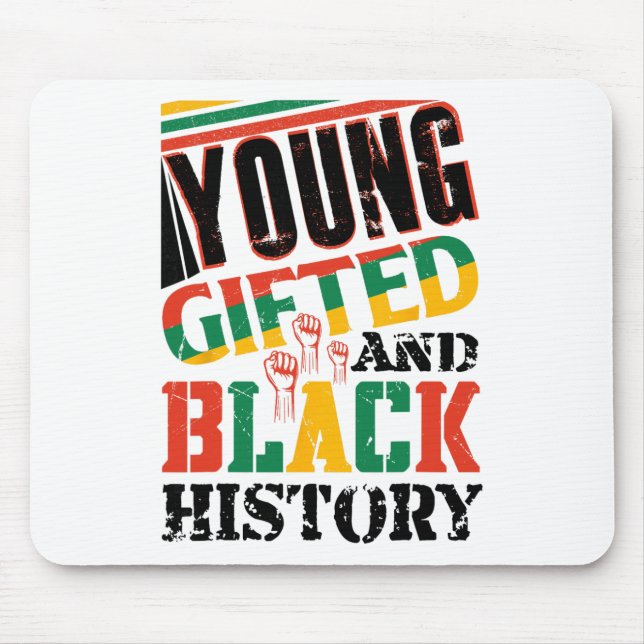 Mousepad História de Jovens Talentosos e Negros (Frente)