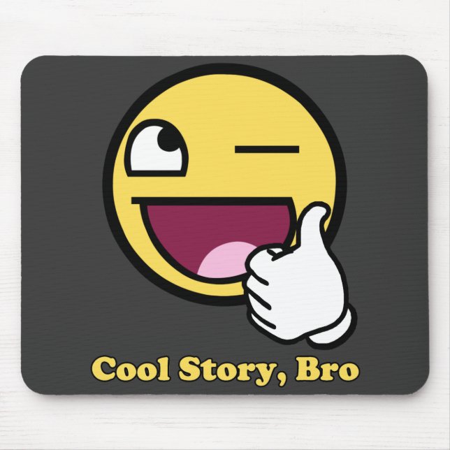 Mousepad História impressionante (Frente)