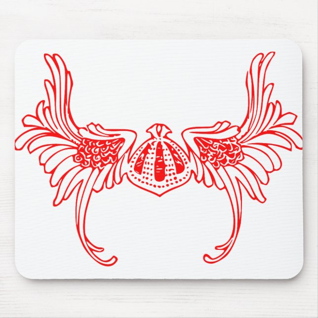 Mousepad História Medieval Guerreira Cavaleiro Espada Antig (Frente)