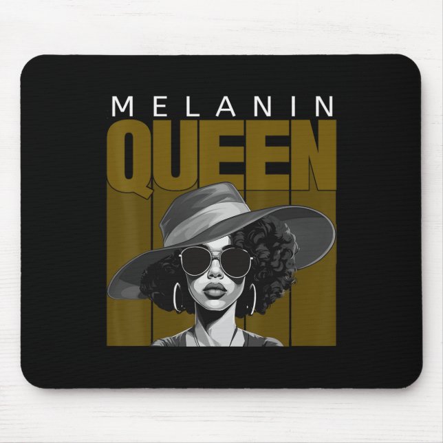 Mousepad História Negra Afro-Americana - Juneteenth Melani (Frente)