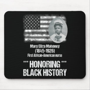 Mousepad História Negra Apresentando 1rua Enfermeira Afro-A
