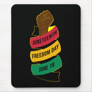 Mousepad História Negra do Dia da Liberdade