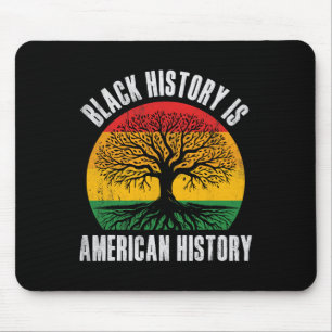 Mousepad História Negra É História Americana Bhm Raiz Afric