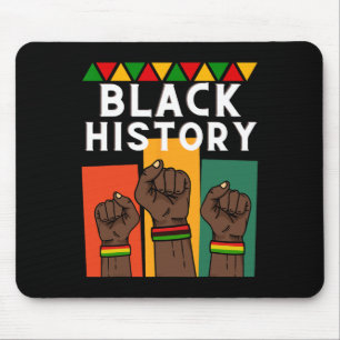 Mousepad História Negra Mês 2025 Afro-Americano Para O Home