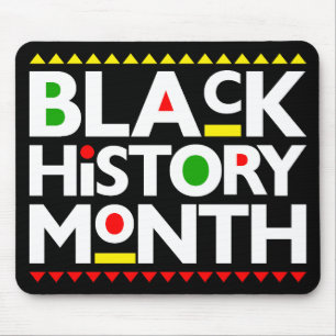 Mousepad História Negra Mês Melanin Rei Rainha Sista Bruh