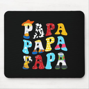 Mousepad História Papá Toy Boy Story Pai Tee For M