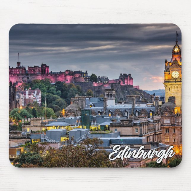 Mousepad Historic Edimburgo, Escócia, Reino Unido (Frente)