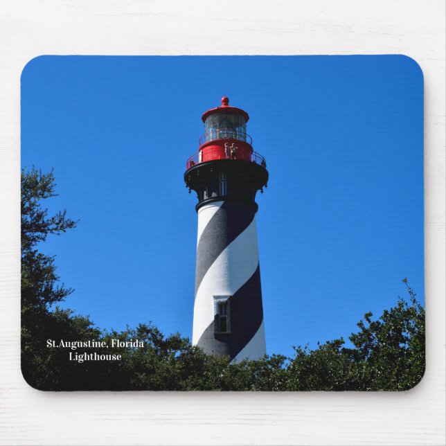 Mousepad Historic St. Augustine, Florida LIghthouse (Frente)