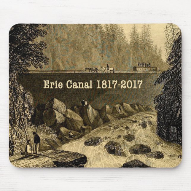 Mousepad Histórica do Canal do Erie Bicentenário (Frente)