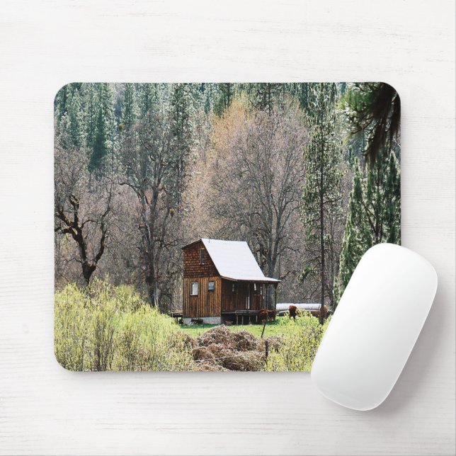 Mousepad Historical Potato Creek Log Cabin..... (Com mouse)