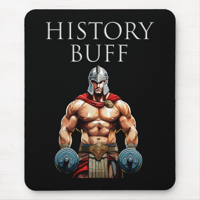 Mousepad Histórico Buff Roman Centurion (Frente)