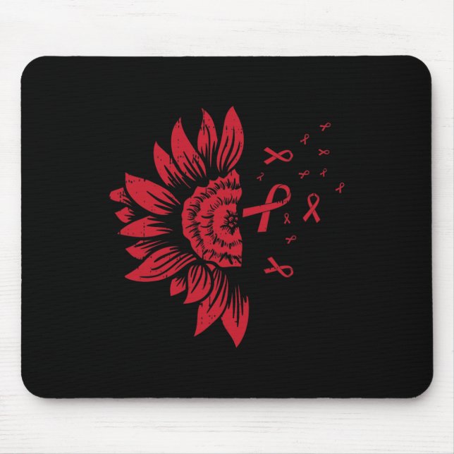 Mousepad HIV/Aids de girassol neurisma cerebral Acidente Le (Frente)