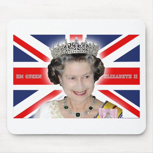 Mousepad HM Queen Elizabeth II - Foto Pro (Frente)