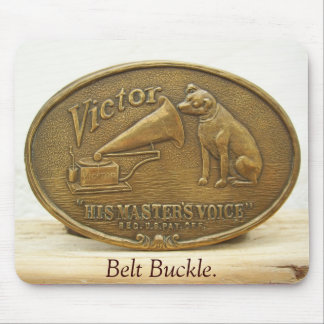 Mousepad HMV, VENCEDOR, curvatura de correia