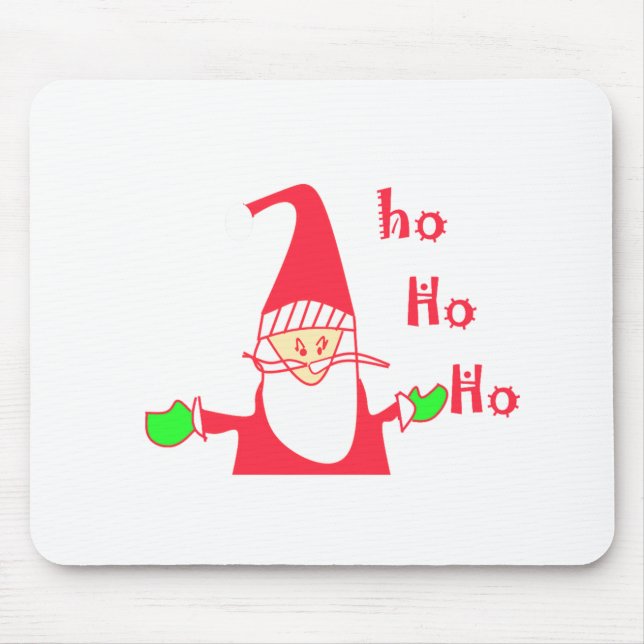 Mousepad Ho Ho Feliz Natal De Papais noeis.png (Frente)