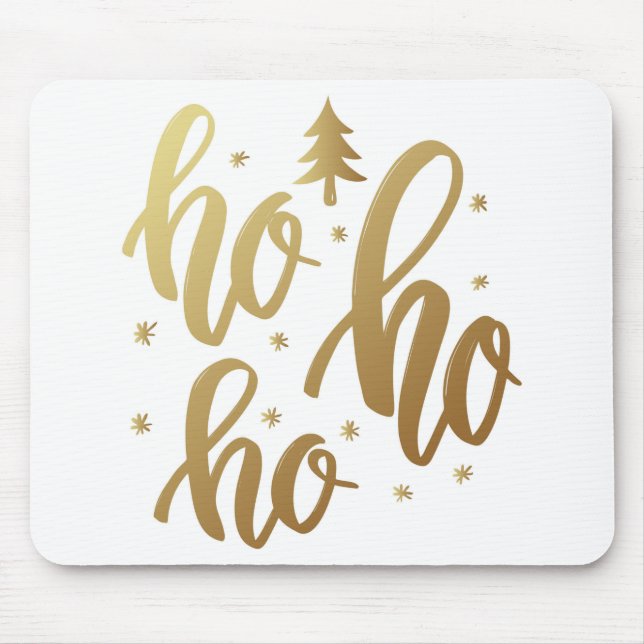Mousepad Ho Ho Ho (Frente)