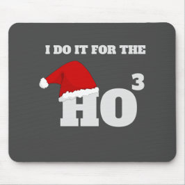 Mousepad Ho Ho Ho | Presente de Natal Engraçado