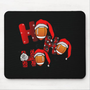 Mousepad Ho Ho Natal Ball Santa Hat Divertido Spo