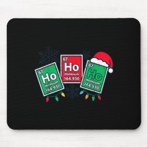 Mousepad Ho Ho Professor de Ciência Divertido Natal Química